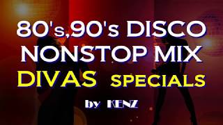 80s90s DISCO NONSTOP MIX、DIVASスペシャル、80年代、90年代、洋楽、ディスコ、ヒット曲、RampB、マライア、ホイットニー、名曲 [upl. by Hebrew]