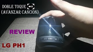 LG PH1  Review en Español  Sonido 360 y efectos luminosos en mini parlante bluetooth [upl. by Daye343]