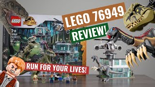 Lego 76949 Jurassic World Dominion Review 2022 [upl. by Olwen]