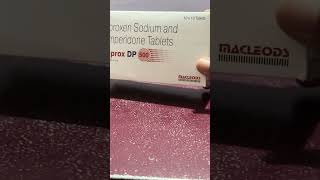 Macprox dp 500 tablet health pharmacist medicineinfo sbmedicine medicinejankari doctor trend [upl. by Merla82]