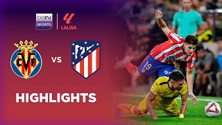 Villarreal 22 Atletico Madrid  LaLiga 2425 Match Highlights [upl. by Ammon]