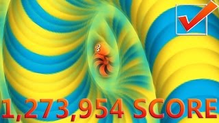 Wormateio 1273954 SCORE World Biggest Worm in Wormateio Gameplay [upl. by Geerts]