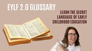 Become EYLF 20 Pro Early Childhood Education Glossary [upl. by Cristi]