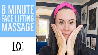 8 Minute Face Lifting Massage [upl. by Charo]