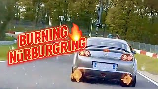 RX8 R3 Chasing BMW 340i at Nürburgring [upl. by Maura34]