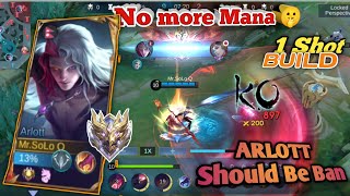 I Played ARLOTT as a Jungler and this happened  BROKEN BUILD  ONE HIT BUILD  arlott mlbb ff [upl. by Elamef]