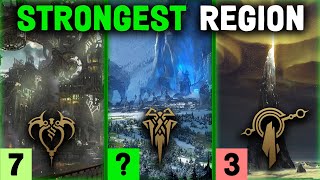 RANKING LOL REGIONS BY POWER LEVEL [upl. by Ael58]