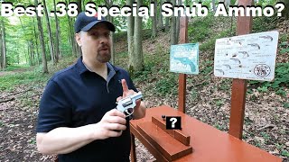 Ballistic Testing my MOST Recommended 38 Special SNUB Nose Load [upl. by Ives374]