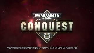 Coleçao Oficial Warhammer 40000 Conquest [upl. by Yroffej]