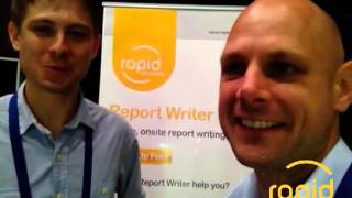 Report Writer  Rapid Solutions  1012am Saturday 17th of August 2013 [upl. by Aivad241]