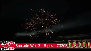 Brocade War 3  5 pcs  C320B [upl. by Aicnilav]