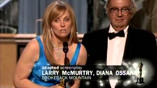 Brokeback Mountain Wins Adapted Screenplay 2006 Oscars [upl. by Nazus880]