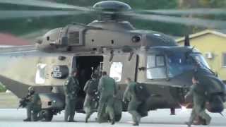 Athens Flying Week 2014 HAA NH90 and Commandos [upl. by Sigismund924]