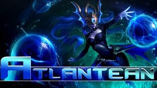 League of Legends Atlantean Syndra HQ Skin Spotlight [upl. by Nicolau]