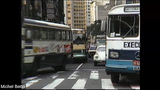 Pelas ruas de São Paulo 1984  Parte 01 [upl. by Duky267]