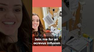 Join me for a ocrevus infusion for my multiple sclerosis ocrevusinfusion [upl. by Nagek446]