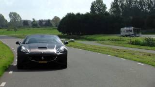 Driving the Ferrari California By JD Customs [upl. by Aneema756]