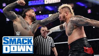 Jey Uso vs Solo Sikoa SmackDown highlights April 5 2024 [upl. by Dympha]