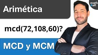 CALCULA Máximo Común Divisor MCD y Mínimo Común Múltiplo MCM Super Fácil👌 [upl. by Hearsh795]