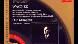 WAGNER  Das Rheingold Entry of the Gods into Valhalla Klemperer [upl. by Nealon]