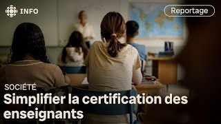 Procédure de certification simpliée pour des enseignants [upl. by Houghton]