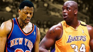 Shaquille O’Neal wanted to fight Patrick Ewing “I was gonna mess Ewing up I promise you I was” [upl. by Anaujahs]