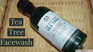 The Body Shop Tea Tree Skin Clearing Facial Wash [upl. by Aedrahs850]