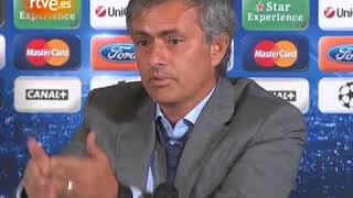 Jose Mourinho carga contra Pedro León en plena rueda de prensa [upl. by Atileda]