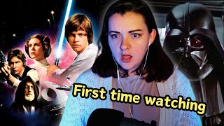 Prequels fan watches Star Wars A NEW HOPE for the first time Reaction amp Commentary [upl. by Osrit]