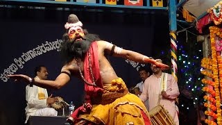 Yakshagana  Shri Devi mahatme  3  Sandesh kumar Mandara as Suparshwaka [upl. by Doowron872]