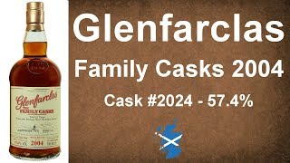 Glenfarclas Family Casks 2004 Cask 2024 with 574 ABV Scotch Whisky review 260 from WhiskyJason [upl. by Garwood996]