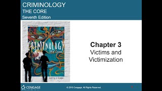 Chapter 03 Lecture on Victims and Victimization [upl. by Atoked444]