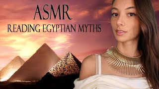 ASMR 𓋹 Egyptian Myths and Legends to Fall Asleep [upl. by Zetnwahs]