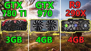 GTX 780 TI vs GTX 970 vs R9 290X  9 Games tested on 1080p [upl. by Lat]