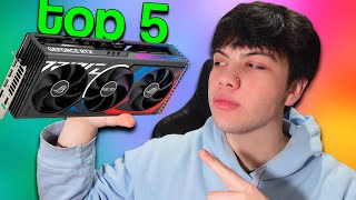 TOP 5 MEJORES TARJETAS GRAFICAS NVIDIA PARA 2024💥 [upl. by Streetman]