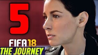 CHI È QUESTA RAGAZZA LA VERITÀ  FIFA 18 THE JOURNEY Il Ritorno di Hunter 5 [upl. by Solorac912]