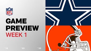 Dallas Cowboys vs Cleveland Browns  2024 Week 1 Game Preview [upl. by Combs958]