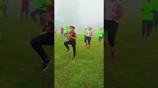 Running speed step exercises 💪army militarysong indianarmy youtubeshorts trendingshorts army [upl. by Idnak]