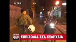 Tο πρώτο έκτακτο τηλεοπτικό δελτίο της δολοφονίας Γρηγορόπουλου Νάντια Αλεξίου  Alter TV Channel [upl. by Clary]