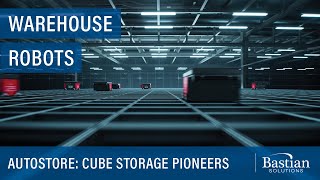 Robotic Warehouse Storage System with AutoStore [upl. by Grimbal]