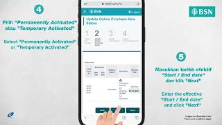 Cara mengaktifkan fungsi pembelian dalam talian Kad Debit BSN anda [upl. by Uyr]