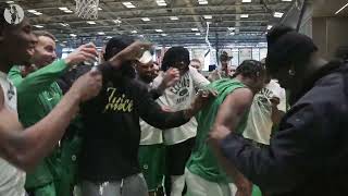 DPOY 🗣️ Marcus Smart learns hes won Defensive Player of the Year  via Celtics [upl. by Nahgem]