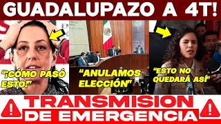 TRANSMISIÓN DE EMERGENCIA 13 DIC ANULAN ELECCIÓN Y PRIMERAS PLANAS [upl. by Fineberg661]