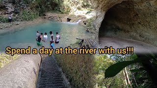 Spend a fun day at the river with us  Jamaica River Tour Jamaica vlog [upl. by Halden738]