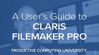 Introducing New Claris FileMaker Pro Course quotA Users Guide to Claris FileMaker Proquot [upl. by Mehalick]