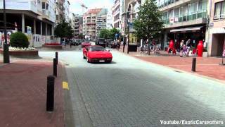 One day in KnokkeHeist Part 1 16M Murcielago GT2  1080p HD [upl. by Norihs]