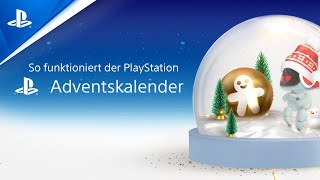 So funktioniert der PlayStation Adventskalender  PS Adventskalender [upl. by Ellerrad]