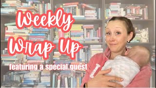 Weekly Reading Wrap Up Nov 28 Featuring my 2 week old [upl. by Ynnahc667]