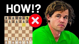 Carlsen Breaks Every Rule Then Wins In 28 Moves [upl. by Anigriv]