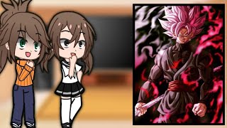 NTR Kokujin No Tenkousei React To Hiroki As Goku Black  Gacha React [upl. by Leda]